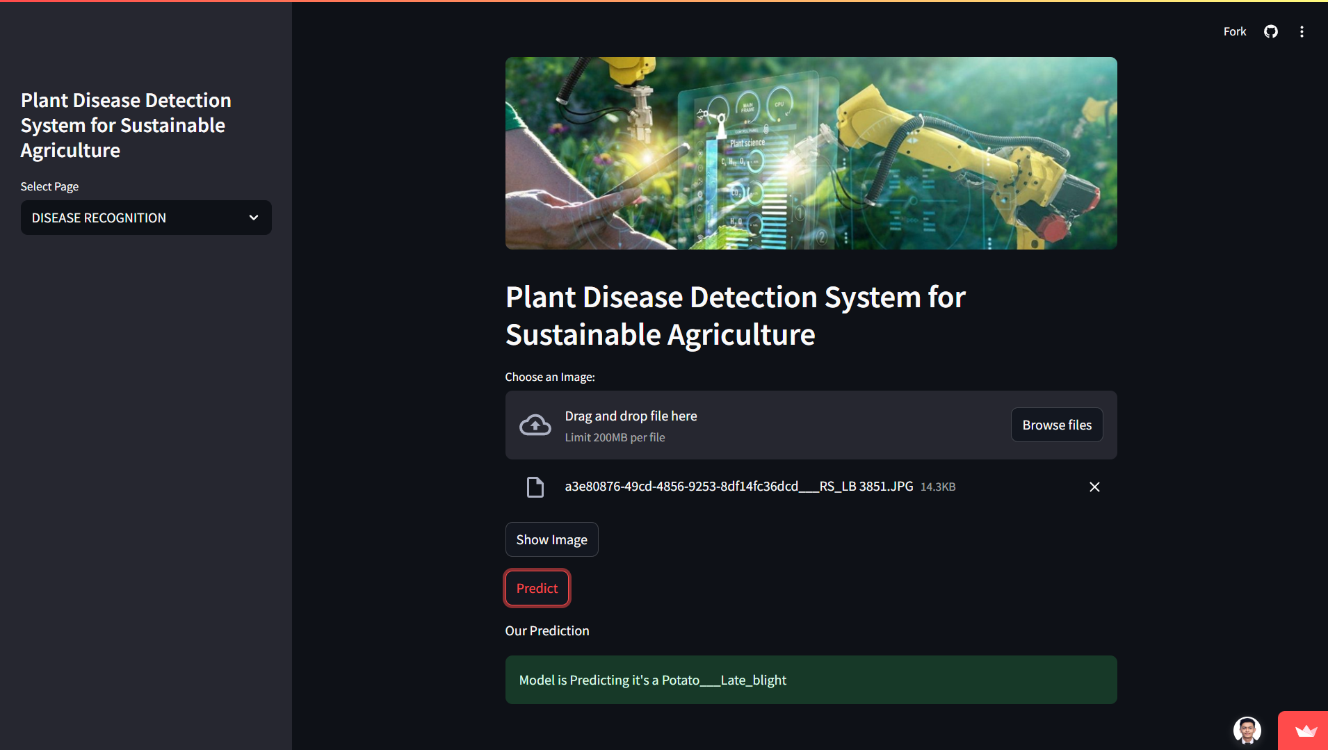 Potato Leaf Disease Detection